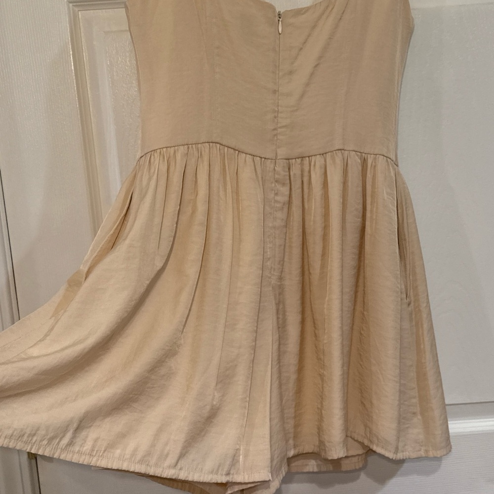 Beige Polly Princess Jumpsuit